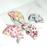 Japanese & Fan Flowers Multicolor Earrings | Pack of 8