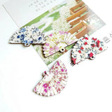 Japanese & Fan Flowers Multicolor Earrings | Pack of 8