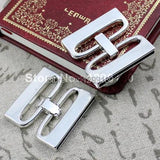 Antique Silver Lobster Clasp 32x2mm For Jewelry Making 5 Sets