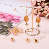 Brass Flower Head Pins for Women Jewelry Making 56.2x11.5mm