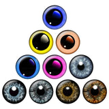 12 Pairs 14mm Doll Eyes Chips for Blythe DIY Jewelry Making H207