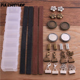 13 Styles Leather Buckle Rope Messenger Box DIY Jewelry Kit