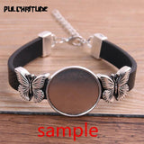 13 Styles Leather Buckle Rope Messenger Box DIY Jewelry Kit