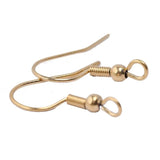 20pcs Stainless Steel Earring Hooks DIY Jewelry Findings