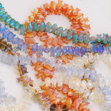 Glass Fish Luster Beads DIY Beading Material Loose Bead Jewelry Accessory
