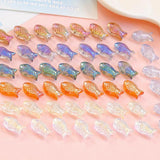 Glass Fish Luster Beads DIY Beading Material Loose Bead Jewelry Accessory