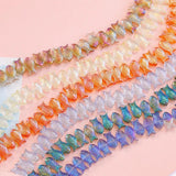 Glass Fish Luster Beads DIY Beading Material Loose Bead Jewelry Accessory