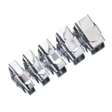 5Pcs Stainless Steel Crimp Head Clips for Diy Bracelet