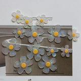 10 PCS Acrylic Flowers Pendant DIY Earrings Accessories