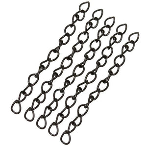 100pcs Metal Bulk Tail Chains 50x3mm for DIY Jewelry Making