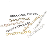 100pcs Metal Bulk Tail Chains 50x3mm for DIY Jewelry Making