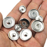 50Pcs Copper Snap Press Buttons for DIY Charm Necklaces