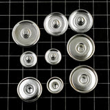 50Pcs Copper Snap Press Buttons for DIY Charm Necklaces