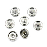 50Pcs Copper Snap Press Buttons for DIY Charm Necklaces