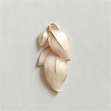 10PCS 19*38mm Metal Alloy Enamel Leaf Charms Pendant DIY Jewelry Making