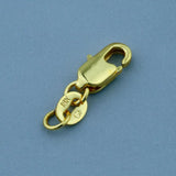 10PCS Square Lobster Clasp for Necklace Bracelet 4*(10+8)mm
