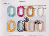 Acetic Acid Beads for Jewelry Making Pendant DIY Material Earrings