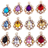 Rhinestone Jewelry Applique Embellishments DIY Alloy Crystal Accessories 10pcs
