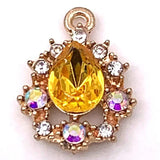 Rhinestone Jewelry Applique Embellishments DIY Alloy Crystal Accessories 10pcs
