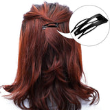 10pcs Metal Snap Hair Clips Hairpins Base Hairwear Jewelry Making Salon Tool