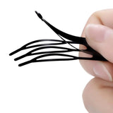 10pcs Metal Snap Hair Clips Hairpins Base Hairwear Jewelry Making Salon Tool
