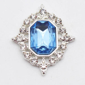 10pcs 25 * 30MM Diamond Flat Bottom Rhinestone Decoration DIY Accessories