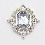 10pcs 25 * 30MM Diamond Flat Bottom Rhinestone Decoration DIY Accessories