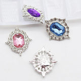 10pcs 25 * 30MM Diamond Flat Bottom Rhinestone Decoration DIY Accessories