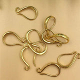 20pcs/lot Silver Copper Wire Earring Hooks Clasp For DIY Jewelry