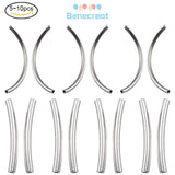 10PC Stainless Steel Tube Beads for DIY Jewelry Making