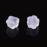 500pc Clear Ear Nut Earrings DIY Jewelry Plastic Earring Back 5x5x4mm F60