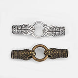 Snake Head Crimp Caps for 10mm Leather Cord Jewelry Making