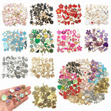 30/50pcs Enamel Charms Animals Flower DIY Neacklace Bracelet Jewelry Making