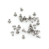 30pcs Stainless Steel Earplug Earring Backs for DIY Jewelry Making