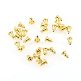 30pcs Stainless Steel Earplug Earring Backs for DIY Jewelry Making