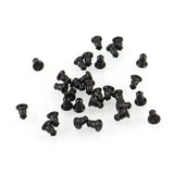 30pcs Stainless Steel Earplug Earring Backs for DIY Jewelry Making