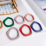 Acrylic Eardrop Shape Earring Accessories Pendant 8pcs