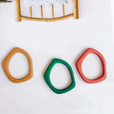 Acrylic Eardrop Shape Earring Accessories Pendant 8pcs