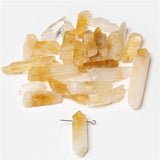 5PCS Natural Stone Beads Lapis Amethysts Amazonite Loose Point Bead Jewelry DIY