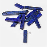5PCS Natural Stone Beads Lapis Amethysts Amazonite Loose Point Bead Jewelry DIY
