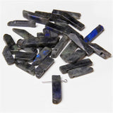 5PCS Natural Stone Beads Lapis Amethysts Amazonite Loose Point Bead Jewelry DIY