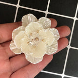 6pcs 3D Crystal Wrist Flower Base for DIY Multilayer Flowers