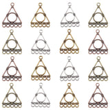 30Pcs Antique Metal Geometric Charms DIY Earring Making Supplies