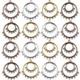 30Pcs Antique Metal Geometric Charms DIY Earring Making Supplies