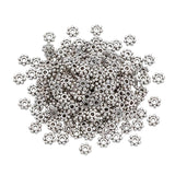 500pcs Tibetan Silver Daisy Spacer Beads for Jewelry Making