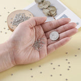 500pcs Tibetan Silver Daisy Spacer Beads for Jewelry Making