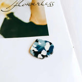 Resin Shell Shape Eardrop Diy Pendant Necklace Charms 10pcs