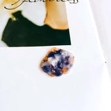 Resin Shell Shape Eardrop Diy Pendant Necklace Charms 10pcs