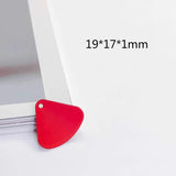 Multicolor Fan Shape Wave Eardrop Metal DIY Material Pendant Necklace Earring