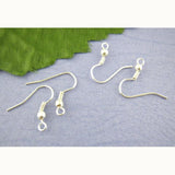 Zinc Alloy Ear Wire Hooks Earring Findings DIY Making Drop Earrings, 200-250PCs